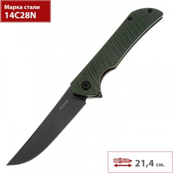 Нож RUIKE P122-MG зеленый